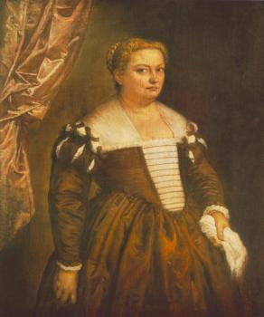 保羅 委羅內塞 Portrait of a Venetian Woman